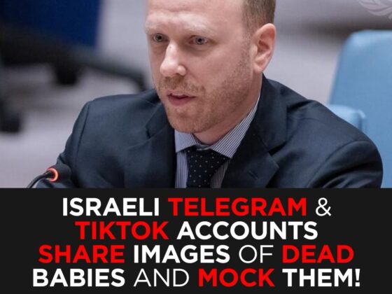 Israeli Social Media Exposed: Telegram and TikTok Accounts Mock Dead Babies, Says Max Blumenthal
