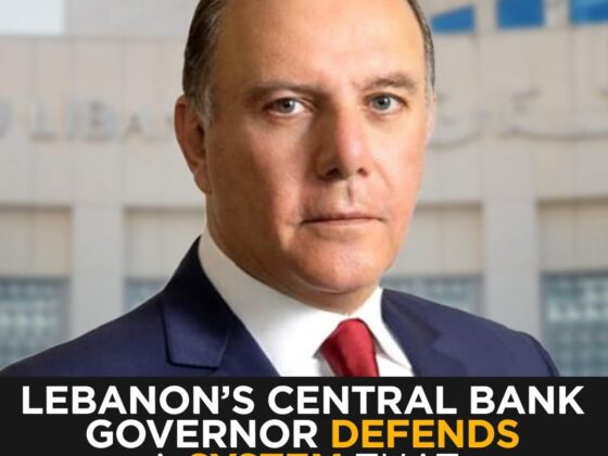 Lebanon’s Central Bank Governor Defends System That Bankrupted the Nation