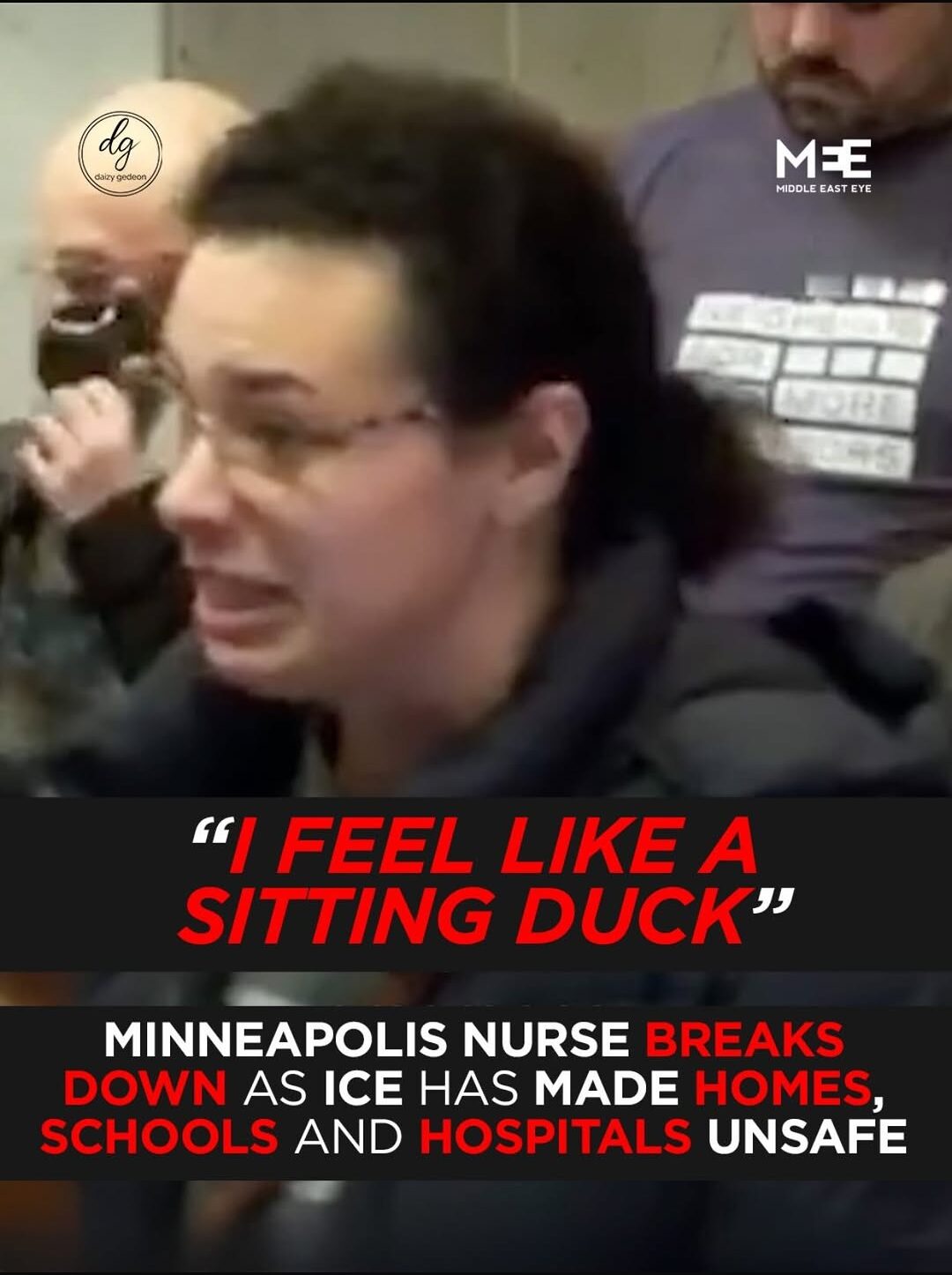 Minneapolis Nurse Says “I Feel Like a Sitting Duck” as ICE Crackdown Makes Homes, Schools and Hospitals Unsafe