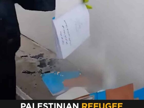“No Palestine, No Class”: Refugee Students in Lebanon Burn UNRWA Textbooks Over Identity Erasure