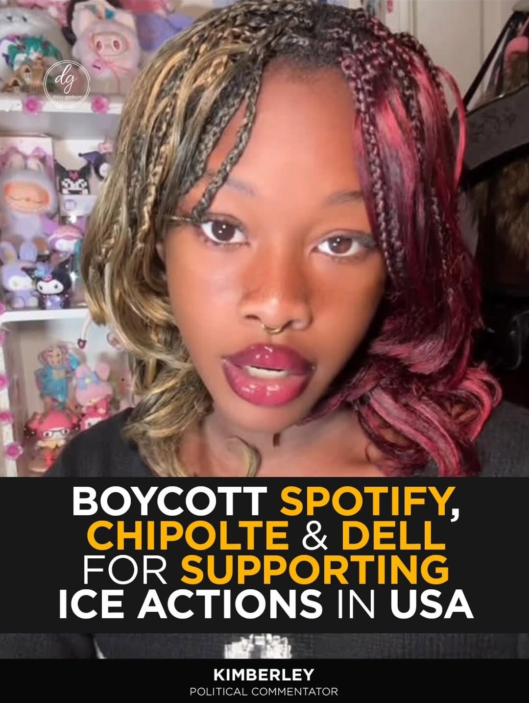 Political Commentator Urges Boycott of Spotify, Chipotle & Dell Over ICE Actions in the U.S.
