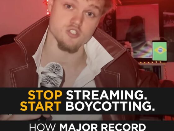 Stop Streaming, Start Boycotting: How Major Record Labels Turn Your Streams Into Israeli War Profits
