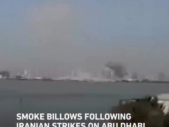Abu Dhabi Hit: Smoke Seen After Reported Iranian Missile and Drone Attacks