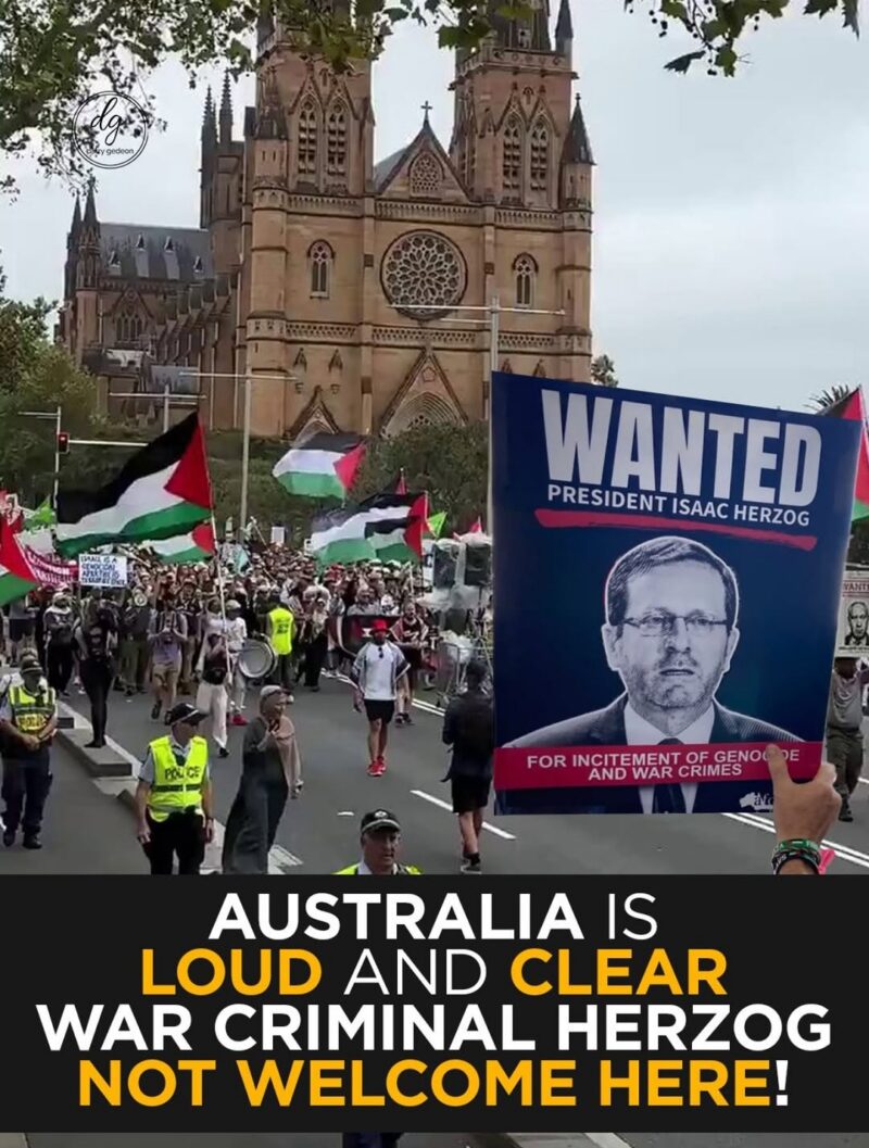 Australia Bars Israeli President Isaac Herzog Over War Crimes Allegations