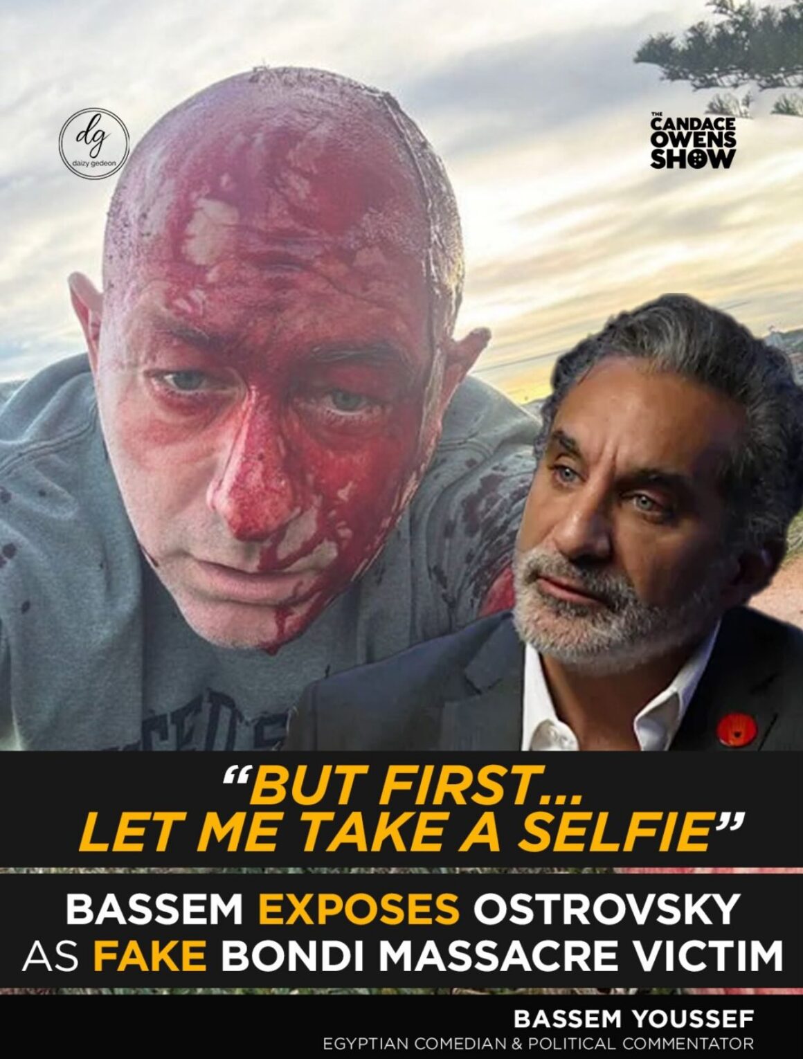 Bassem Youssef Challenges Ostrovsky’s Bondi Massacre Claims on The Candace Owens Show