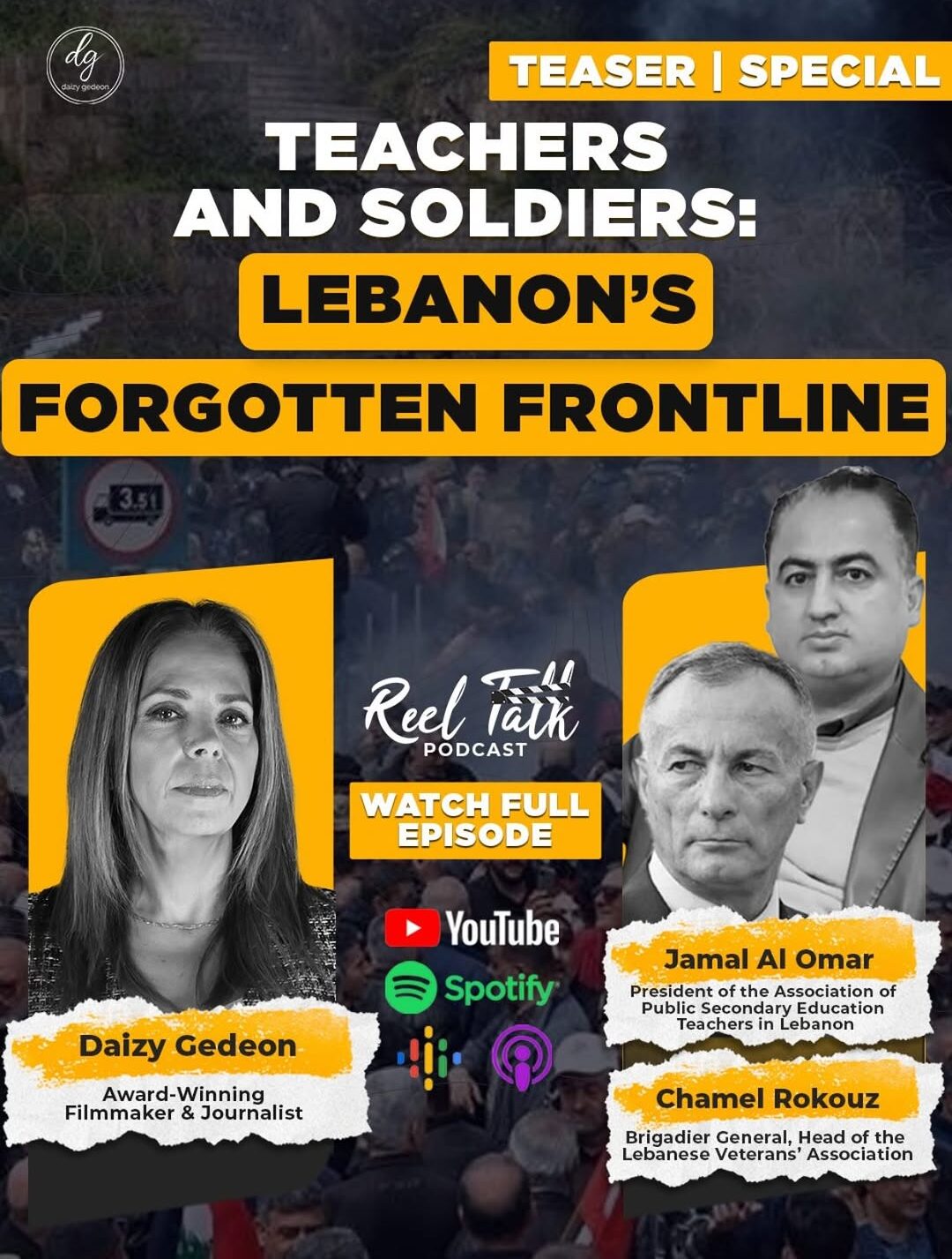 Daizy Gedeon Special Teaser:Lebanon’s Teachers and Veterans on the Brink