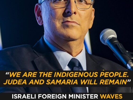 Gideon Sa'ar Displays Ancient Coins at UN While Defending West Bank Settlements