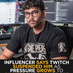 Hasan Piker Says Twitch Suspended Him Amid Pressure Over Gaza Coverage