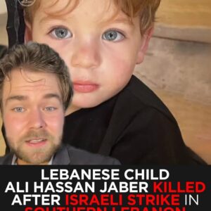 Heartbreaking: Lebanese Child Ali Hassan Jaber Killed in Israeli Strike in Southern Lebanon