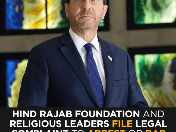 Hind Rajab Foundation Files Legal Complaint in Australia to Arrest or Bar Israeli President Isaac Herzog