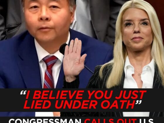 “I Believe You Just Lied Under Oath”: Rep. Ted Lieu Confronts Attorney General Pam Bondi Over Trump–Epstein Claims