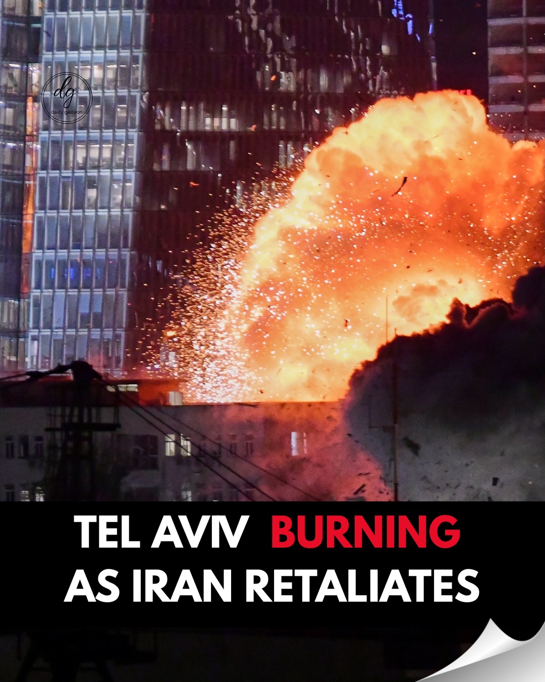 Iranian Missile Strikes Target Tel Aviv Amid Escalating Middle East Tensions