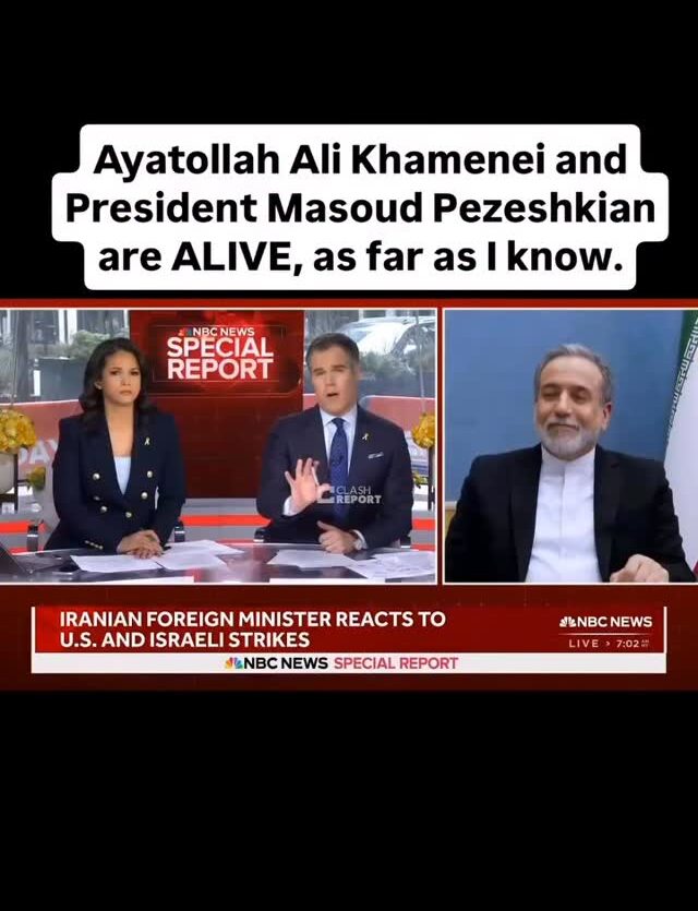 Iranian Officials Confirm Khamenei and President Pezeshkian Unharmed After Attacks