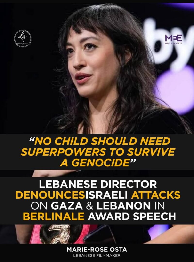 Lebanese Director Uses Berlinale Stage to Speak Out on Gaza and Lebanon Conflict
