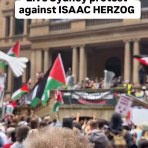 Live: Protest Erupts in Sydney Against Israeli President Isaac Herzog