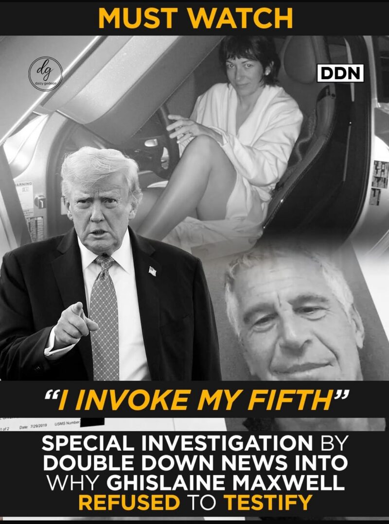 MUST WATCH: Special DDN Report on Ghislaine Maxwell Invoking the Fifth
