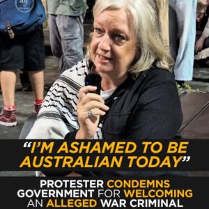 ‘I’m Ashamed to Be Australian Today’: Protester Condemns Government for Welcoming Alleged War Criminal