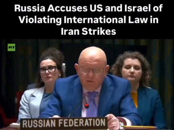 Russia Says U.S.–Israel Military Action in Iran Violates International Law