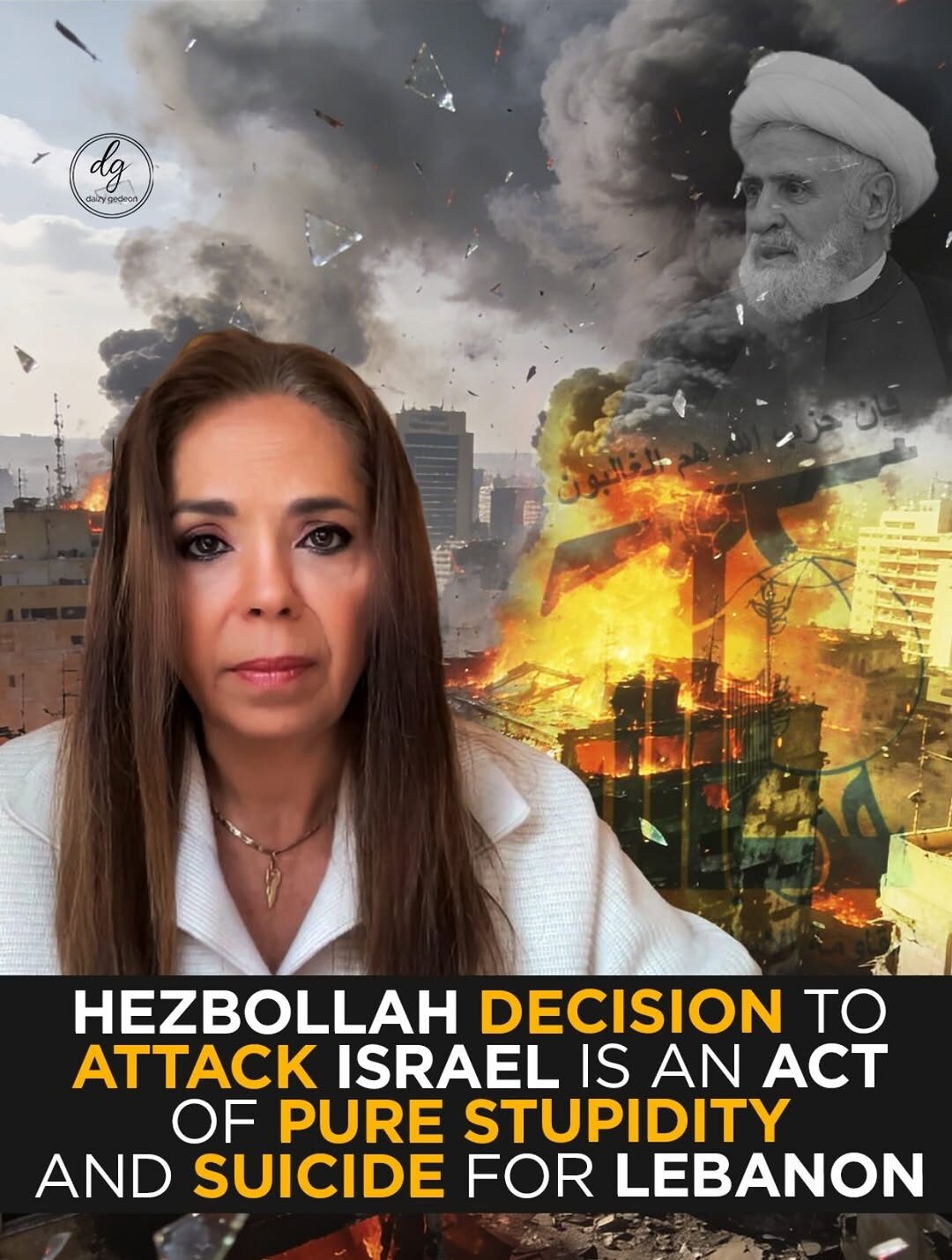 Hezbollah’s Attack on Israel Called ‘Suicidal’ Move for Lebanon Amid Escalating Tensions