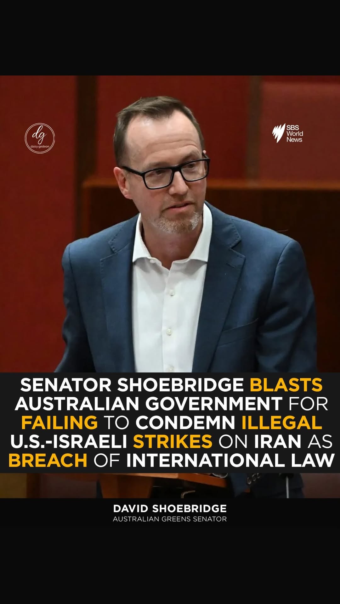 Australian Greens Criticize Govt for Failing to Denounce US-Israel Strikes on Iran 2 642488760 18537837949069100 8332394068423534373 n