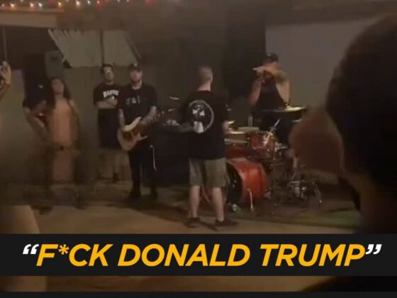 U.S. Military Veteran Goes Viral After Explosive Anti-Trump Protest