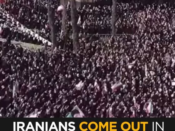 Breaking: Iranians Fill Streets to Grieve Ayatollah Khamenei’s Death