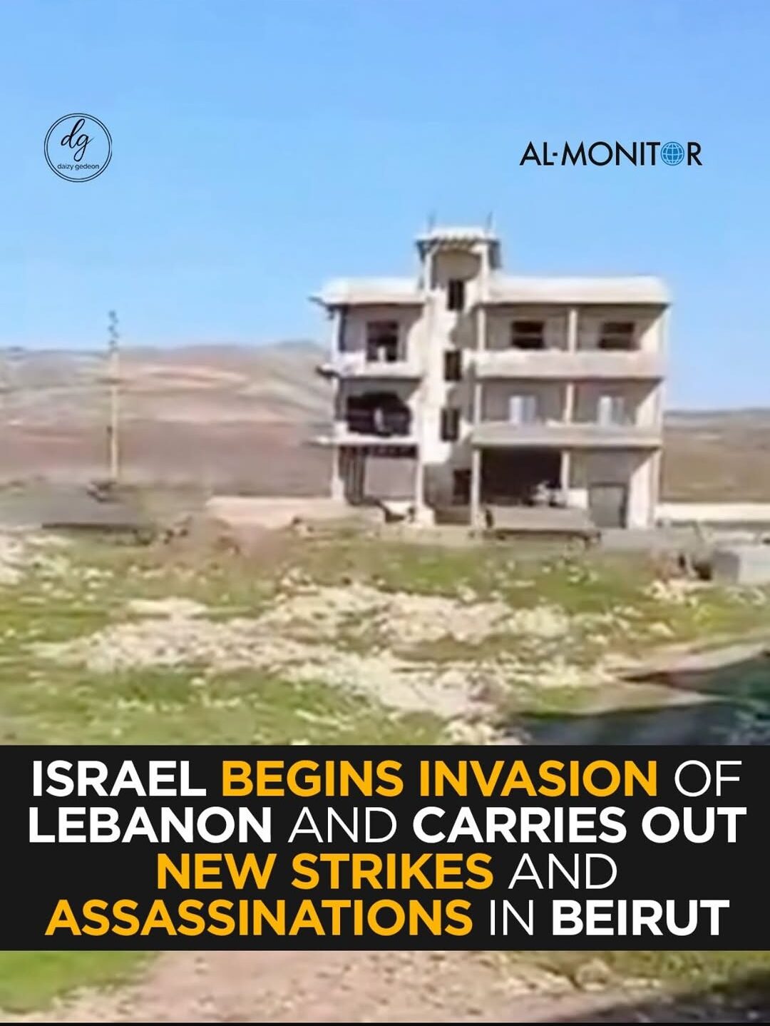 Israel Launches Lebanon Invasion, Strikes and Assassinations Reported in Beirut