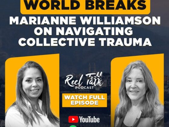 Daizy Gedeon’s Reel Talk: Marianne Williamson on Navigating Collective Trauma | Watch on YouTube & Spotify