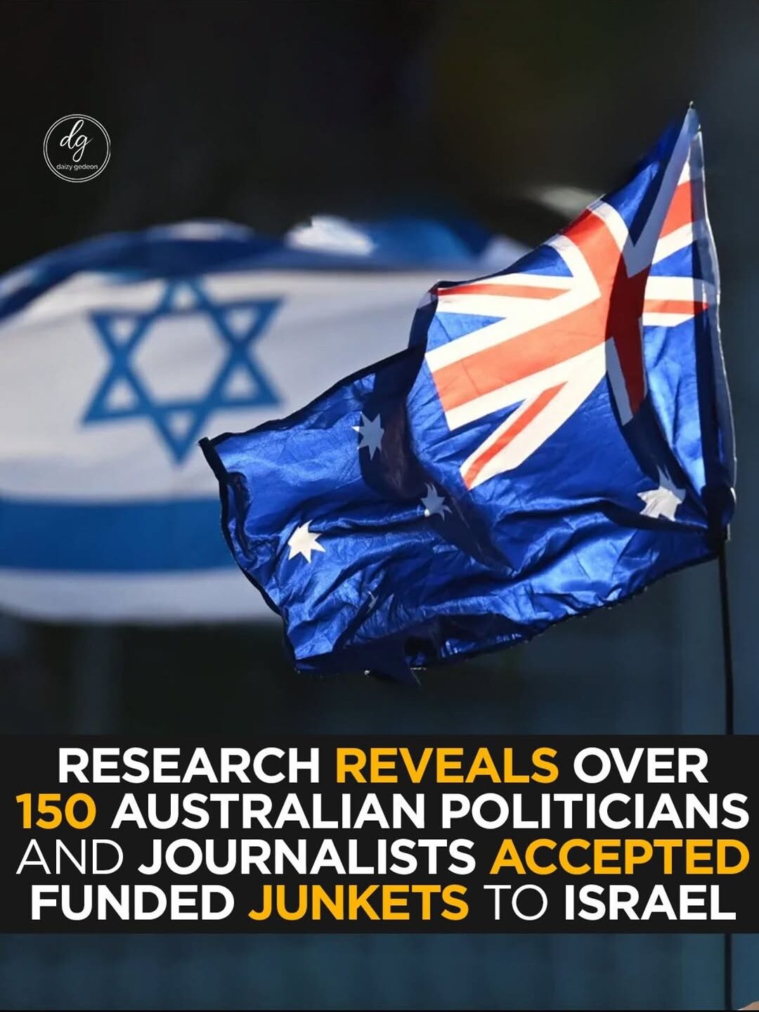 Research Claims Over 150 Australian Politicians and Journalists Accepted Funded Trips to Israel