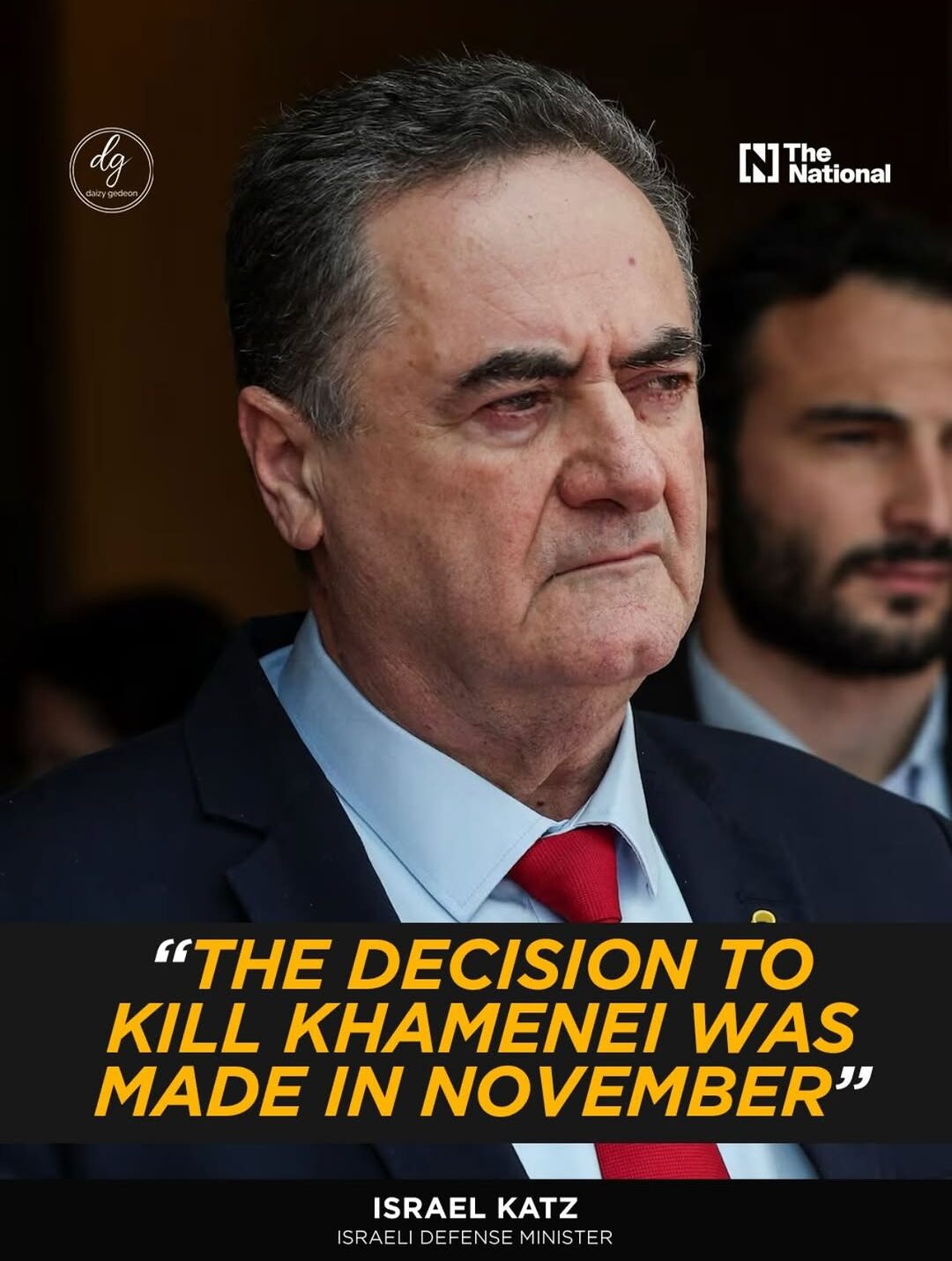 Israel’s Defense Minister Israel Katz: Decision to Kill Iran’s Khamenei Was Made in November