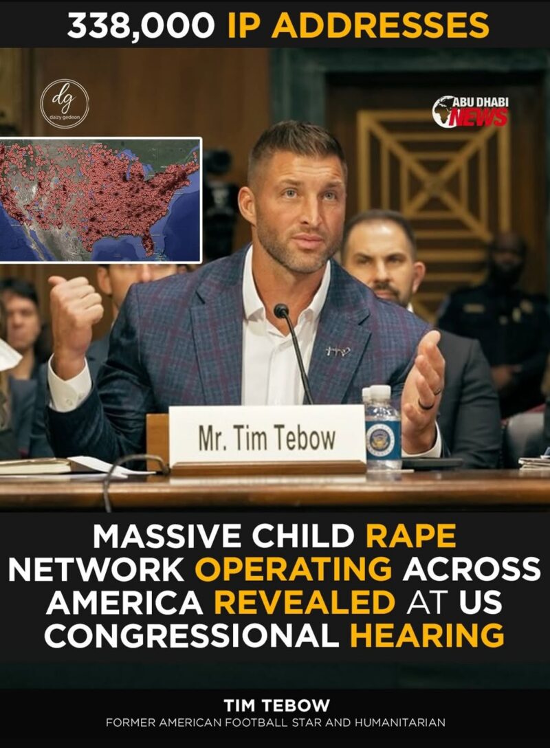 338,000 IPs Linked to Alleged Child Abuse Network, Tim Tebow Testifies