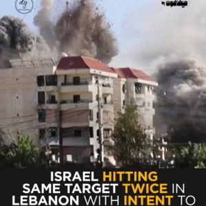 Israel Accused of ‘Double-Tap’ Strikes in Lebanon Targeting First Responders