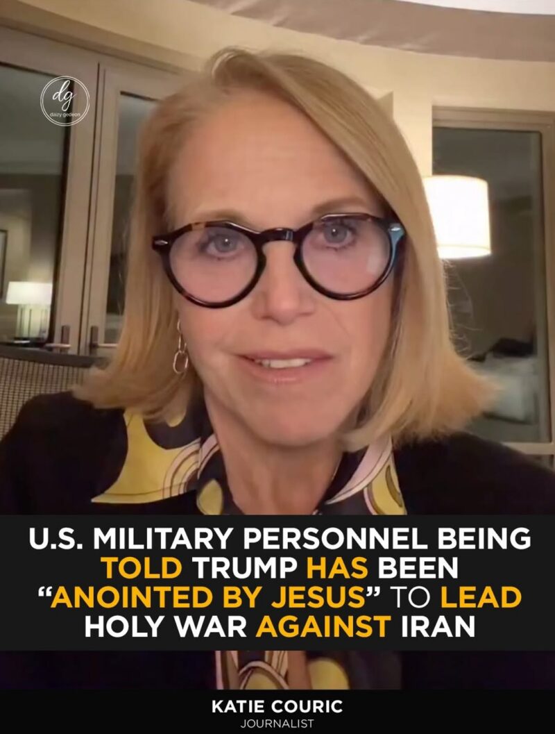 U.S. Military Faces Complaints After Some Troops Told Trump Was “Anointed by Jesus” in Iran War Message