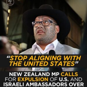 New Zealand MP Rawiri Waititi Urges Expulsion of U.S. and Israeli Ambassadors Over Iran Strikes