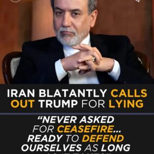 Iran’s Foreign Minister Abbas Araghchi Says Tehran Never Asked for Ceasefire, Ready to Defend Against Trump Claims