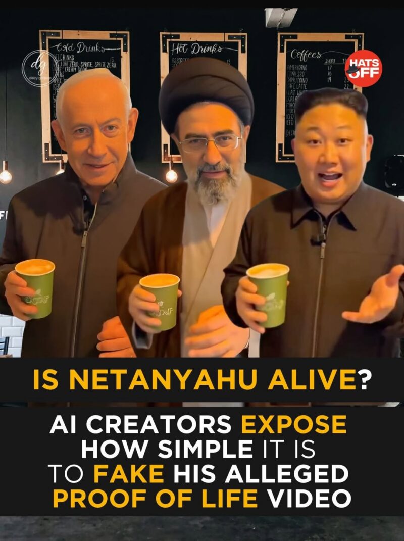 AI Creators Show How Easy It Is to Fake Netanyahu ‘Proof of Life’ Video
