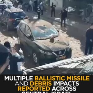 Al Jazeera: Ballistic Missiles and Debris Reportedly Strike Central Israel