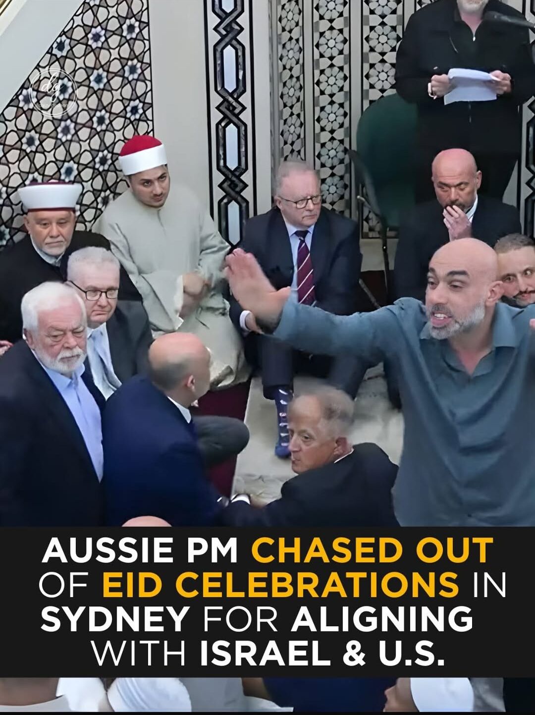 Australian PM Faces Backlash at Sydney Eid Celebrations Over Israel-U.S. Alignment