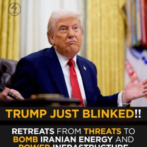 BREAKING: Trump Backs Down From Threats to Bomb Iran’s Energy Infrastructure