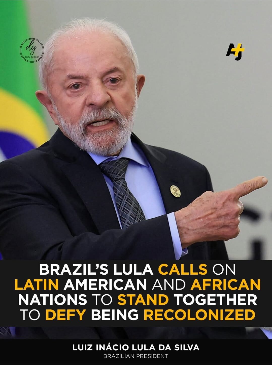 Brazil’s Lula Urges Latin America and Africa to Unite Against ‘Recolonization’ Threat