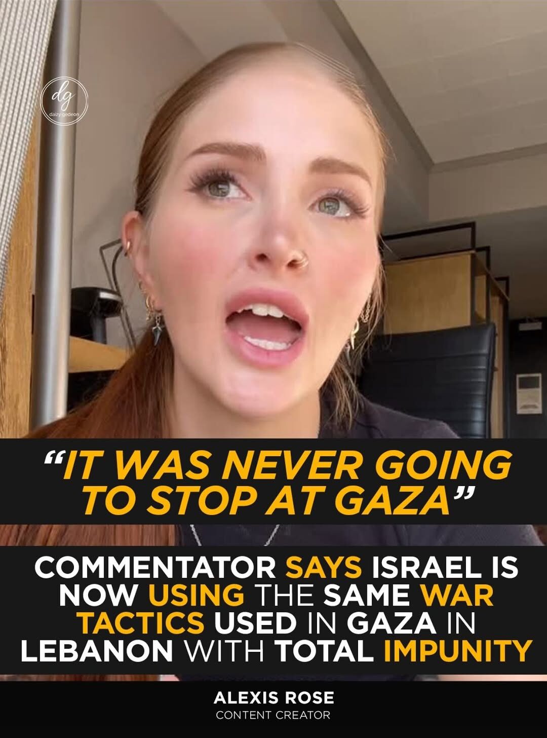 Commentator Alexis Rose Says Israel’s Tactics in Lebanon Echo Gaza Operations