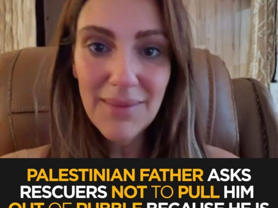 “Don’t Pull Me Out”: Palestinian Father Trapped in Rubble Refuses Rescue While Holding Daughters’ Hands