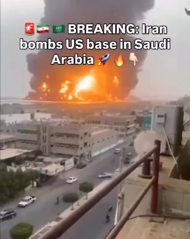 Breaking: Iranian Missiles Target U.S. Base Near Riyadh as Gulf Conflict Escalates