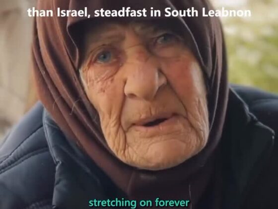 Elderly Lebanese Woman, Older Than Israel, Stands Firm in South Lebanon