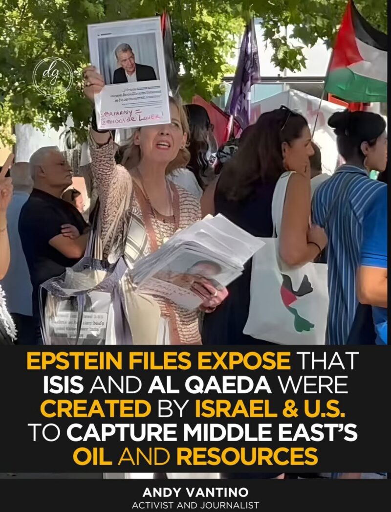 Epstein Files Allegedly Show Israel and U.S. Behind ISIS and Al-Qaeda, Claims Journalist