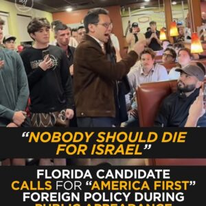 Florida Candidate James Fishback: “Nobody Should Die for Israel”