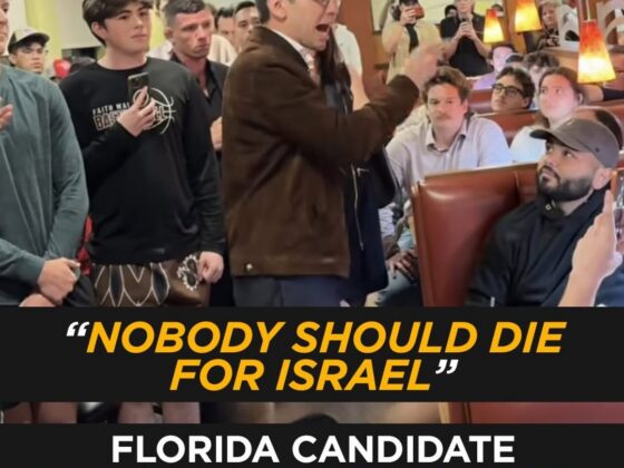 Florida Candidate James Fishback: “Nobody Should Die for Israel”
