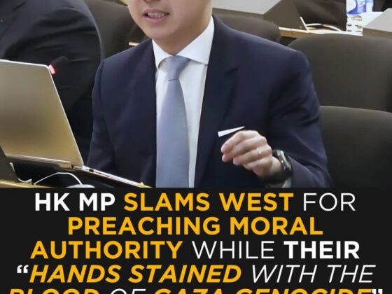 Hong Kong MP Dominic Lee Criticizes West Over Gaza and Human Rights Double Standards