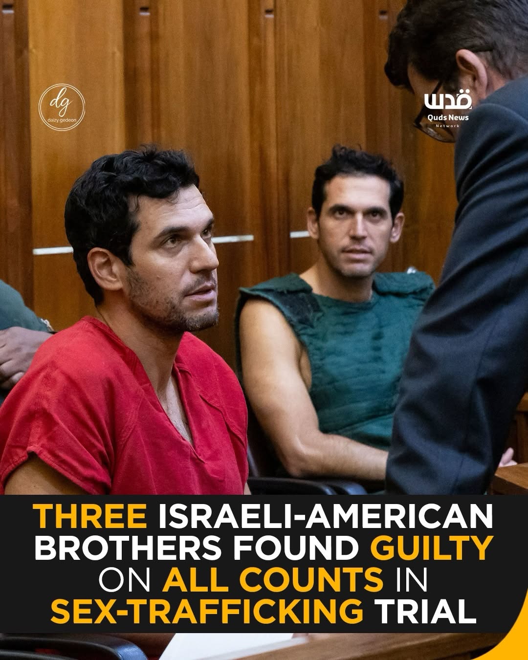 Israeli-American Brothers Convicted on All Charges in Major Sex-Trafficking Case