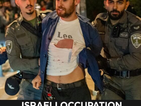 Israeli Police Clash With Anti-War Protesters in Tel Aviv — Violent Crackdown Caught on Camera